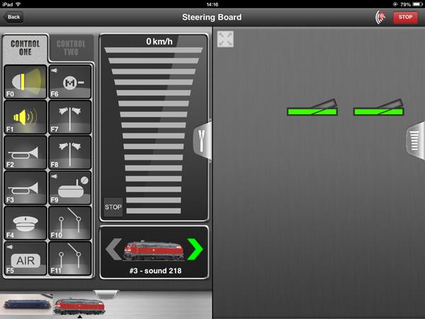 Using Z21 Loco Functions